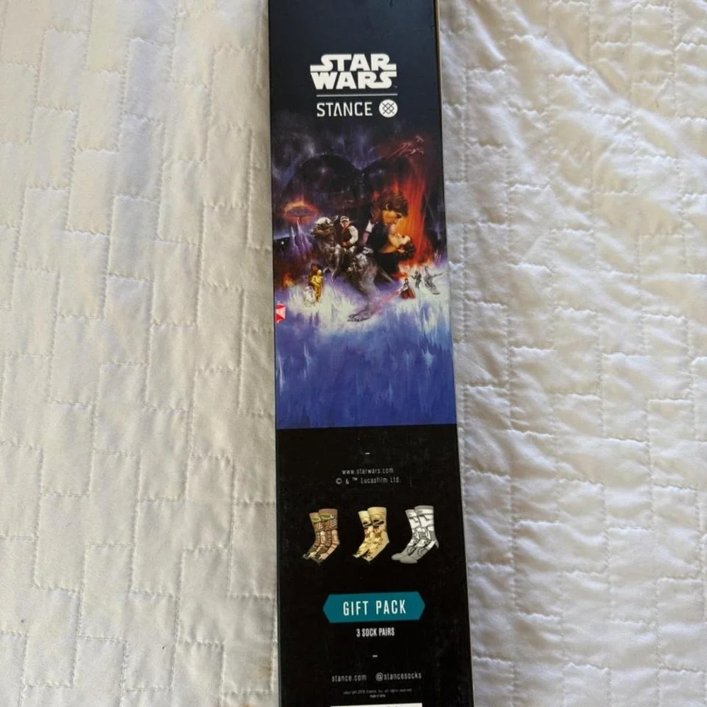 STAR WARS EMPIRE STRIKES BACK 3 PACK SOCKS